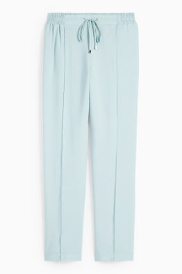 Stoffhose - High Waist - Tapered Fit