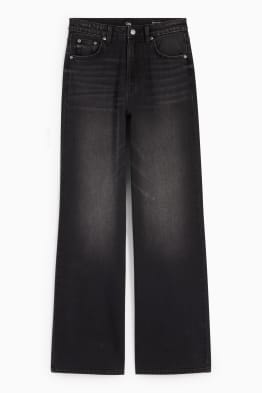Wide leg jeans - high waist
