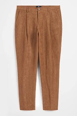 Pantaloni modulari - slim fit - structurați