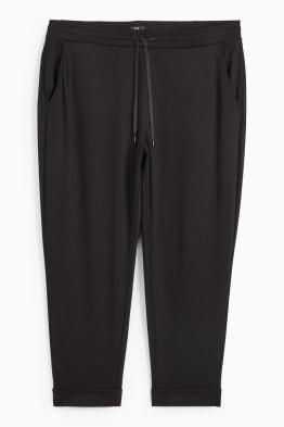Pantaloni de stofă - talie medie - tapered fit
