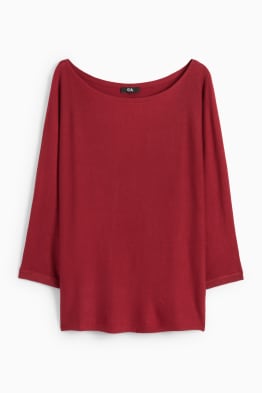 Pulover din tricot fin