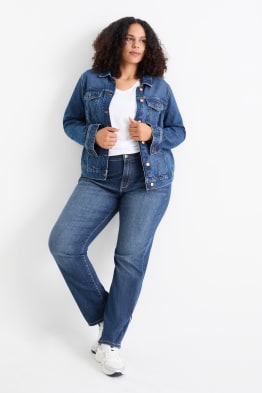 Straight jeans - talie medie - LYCRA®