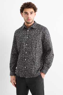 Cămașă - regular fit - guler Kent - cu model