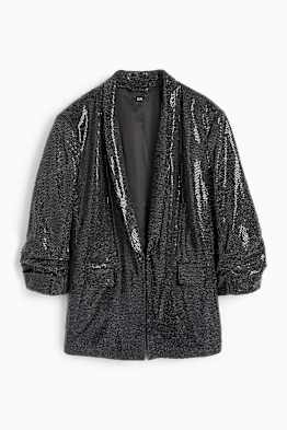 Blazer - relaxed fit - aspect lucios