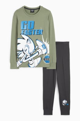 Sonic - pijama - 2 piese