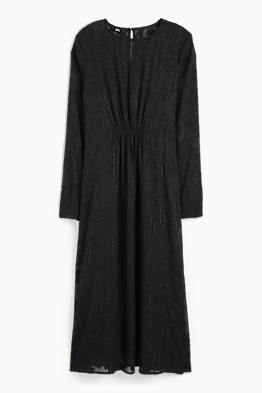 Rochie din șifon - cu flori