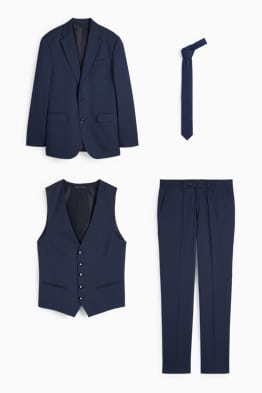 Costum cu cravată - regular fit - 4 piese