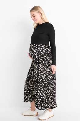 Rochie pentru alăptare - aspect 2 în 1