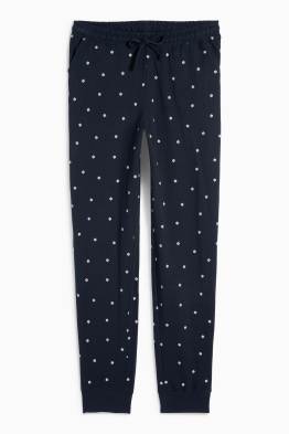 Pantaloni de pijama - cu flori