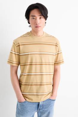 T-shirt - relaxed fit - à rayures