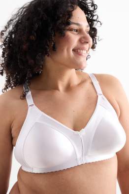 Sutien minimizer fără armătură - aspect lucios