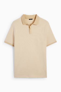 Tricou polo - regular fit - structurat