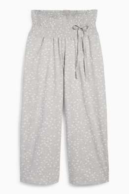 Pantaloni de pijama gravide - cu model