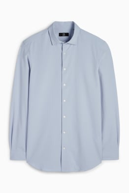 Cămașă office - slim fit - guler italian - structurată