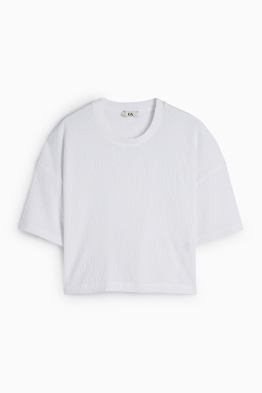 Tricou - relaxed fit - structurat
