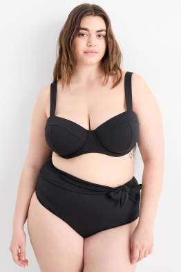 Chiloți bikini - talie înaltă - LYCRA® XTRA LIFE™ - structurați
