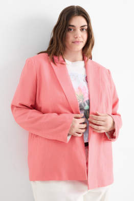 Blazer lung - relaxed fit - amestec de in