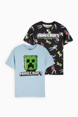 Multipack 2 buc. - Minecraft - tricou cu mânecă scurtă