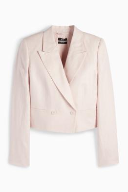 Blazer crop din in - regular fit
