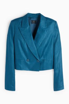 Blazer crop din in - regular fit