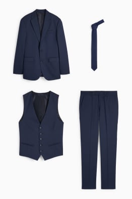 Costum cu cravată - regular fit - 4 piese
