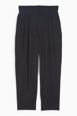 Pantaloni office - talie înaltă - loose fit