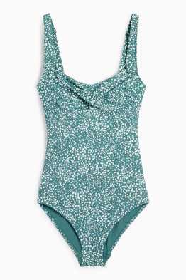 Costum de baie post-mastectomie - LYCRA® XTRA LIFE™ - cu buline