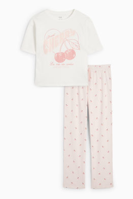 Cireașă - pijama - 2 piese
