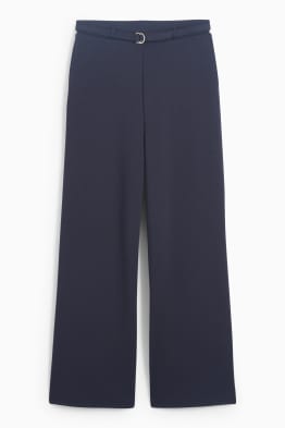 Pantaloni de stofă cu curea