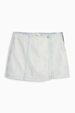 Fustă-pantalon de blugi