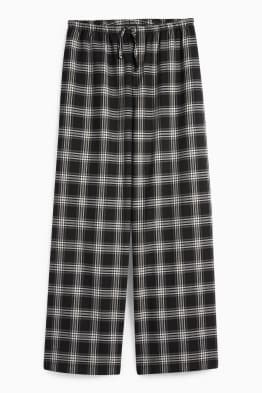 Pantaloni de stofă - în carouri