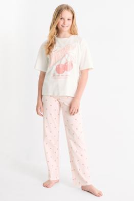 Cireașă - pijama - 2 piese