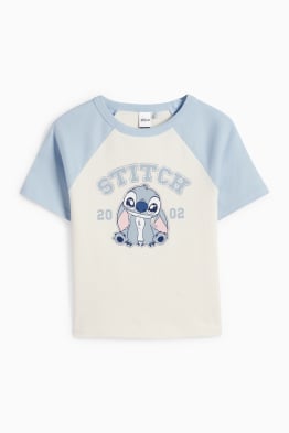 Lilo & Stitch - tricou cu mânecă scurtă - reiat