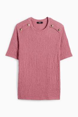 Tricou - regular fit - structurat