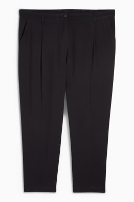 Pantaloni de stofă - talie înaltă - tapered fit