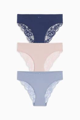 Multipack of 3 - knickers