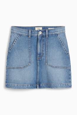 Fustă mini din denim