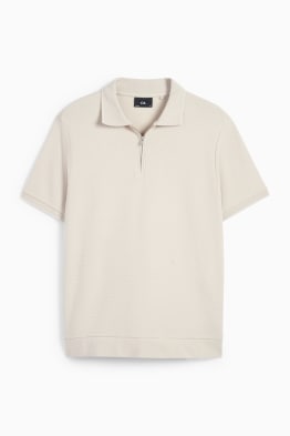 Poloshirt - Regular Fit - strukturiert