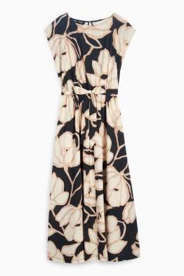 Šaty fit & flare - s květinovým vzorem