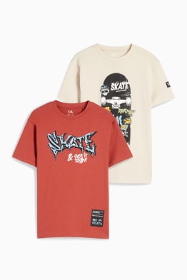Multipack 2 buc. - skater și graffiti - tricou cu mânecă scurtă