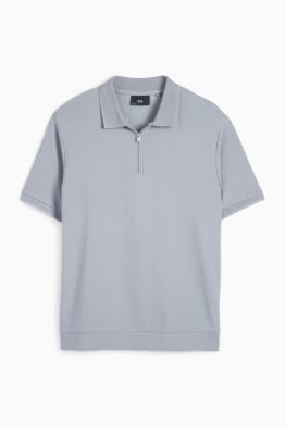 Tricou polo - regular fit - structurat