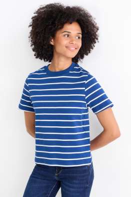 Tricou - slim fit - cu dungi