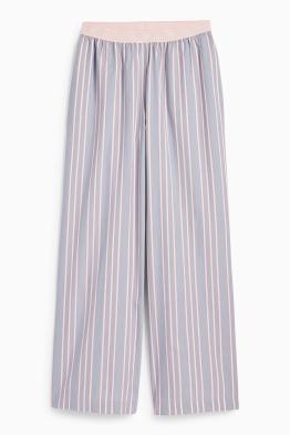 Pantaloni de pijama - cu dungi