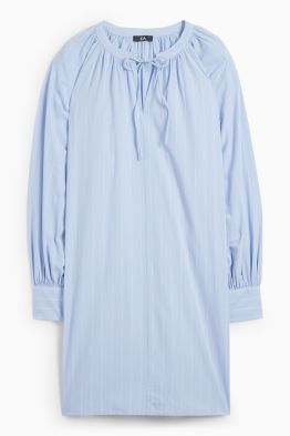 Rochie tip bluză - cu dungi