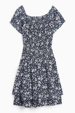 Rochie fit & flare - cu flori