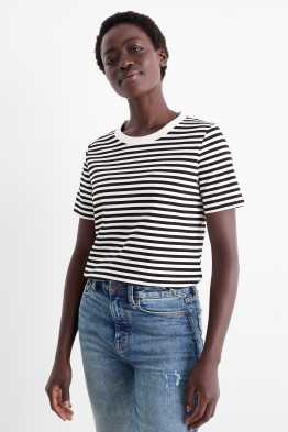 Tricou - regular fit - cu dungi