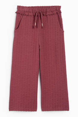 Pantalons de punt - texturats