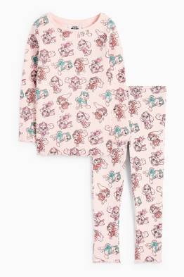 Patrula cățelușilor - Skye, Everest - pijama - reiată - 2 piese