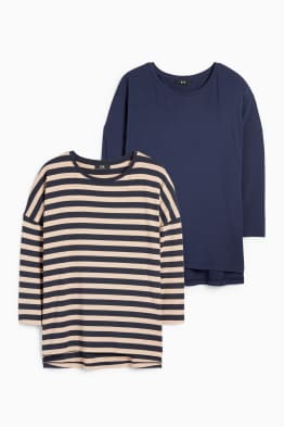 Multipack 2 buc. - tricou cu mânecă lungă - regular fit