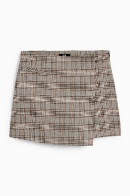 Sukně skort - kostkovaná